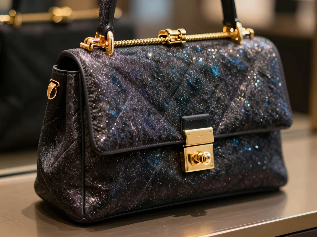 Whroxxenoayx Midnight Elegance Luxury Handbag