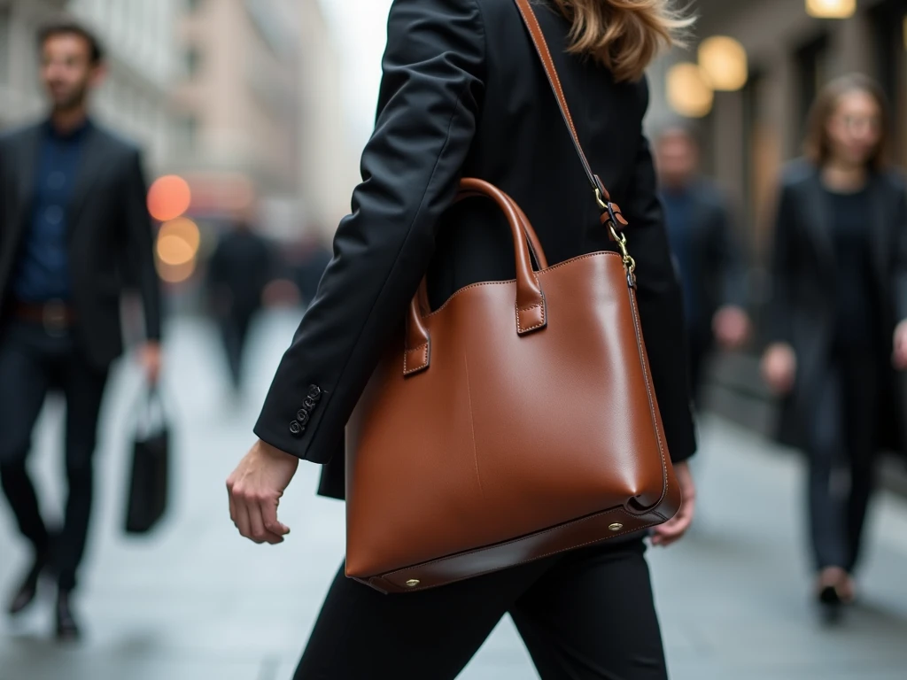 Whroxxenoayx Urban Professional Leather Tote